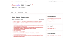 Desktop Screenshot of php-buch.com