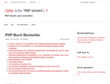 Tablet Screenshot of php-buch.com